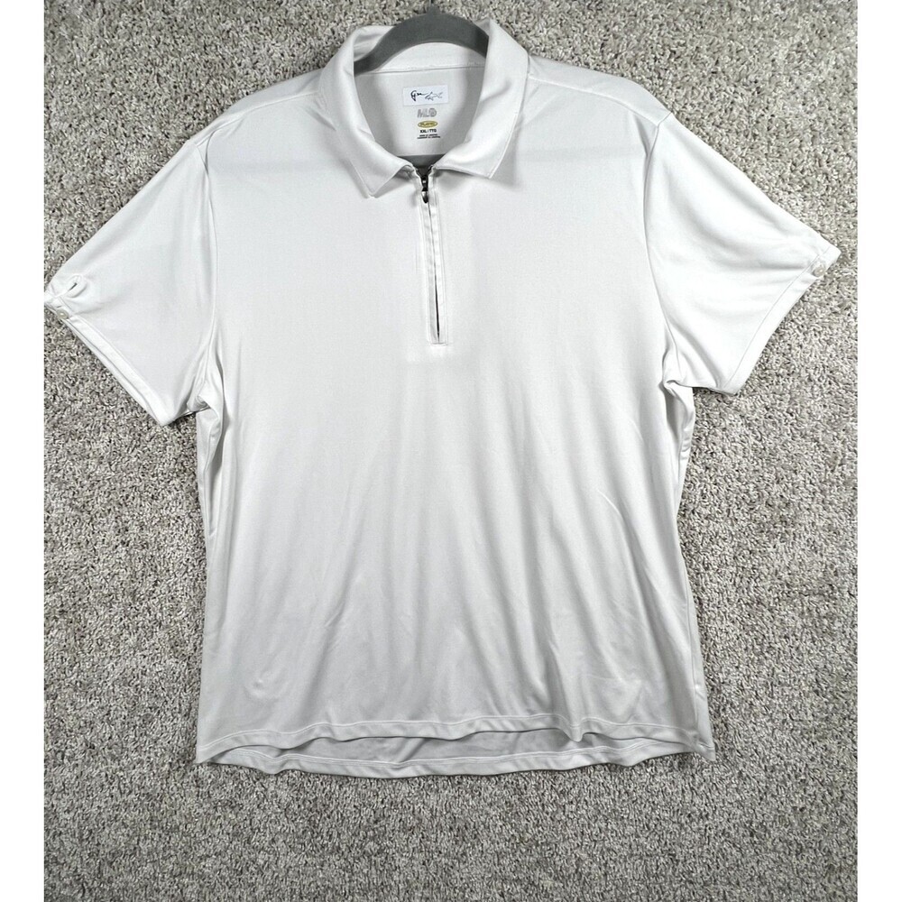 NEW GREG NORMAN SIGNATURE SERIES TECHNICAL PERFORMANCE PLAY DRY POLO SHIRT XXL